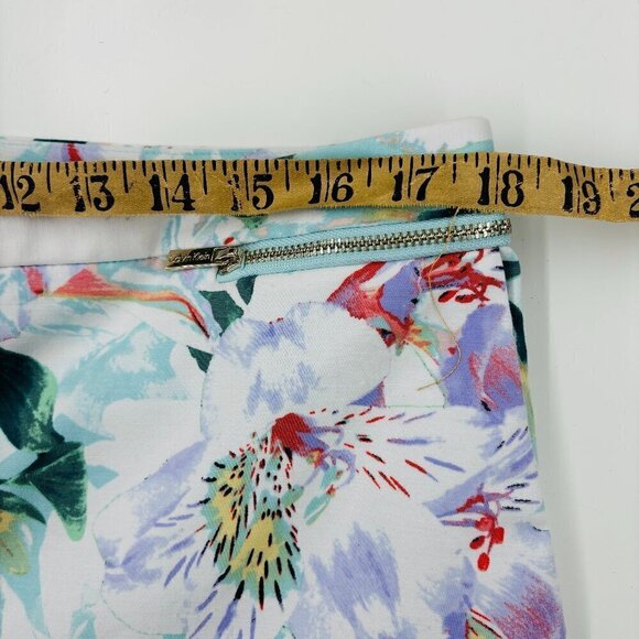 Calvin Klein Floral Print Suit Ankle Pants Womens Sz 14 - Picture 8 of 9
